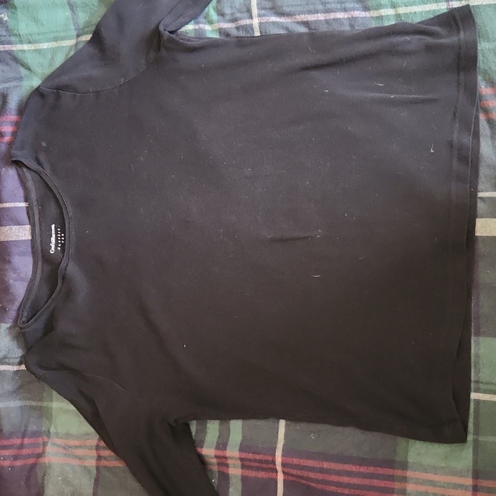 Croft & Barrow Black Long Sleeve Shirt